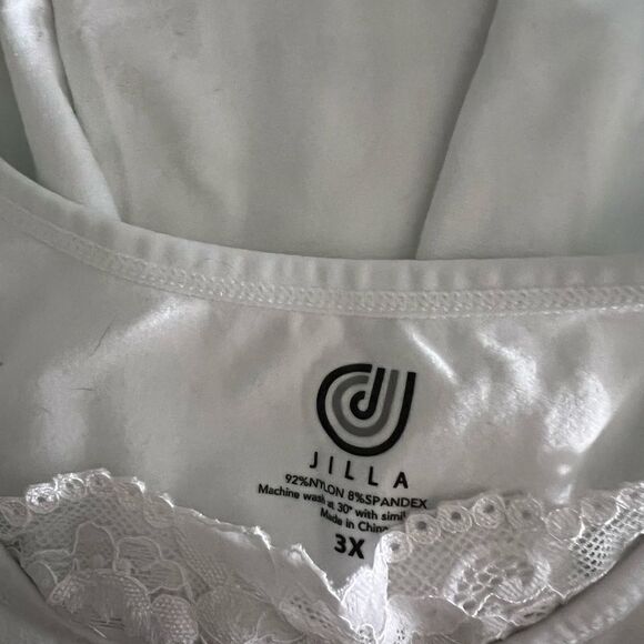 Lot - Jilla white tank blue shorts 2 summer pants 1 winter pants 2XL XL 3X - Picture 3 of 11